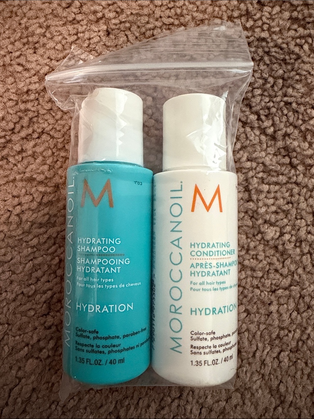 Moroccanoil Hydration Duo - Turquoise & White